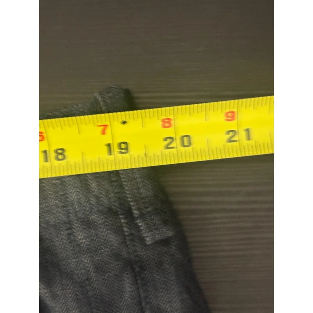 Banana republic men's blue straight fit pants with draw string and button